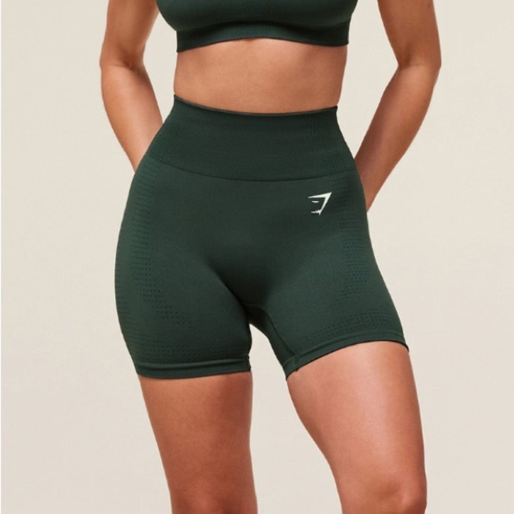 Gymshark Green Bike Shorts